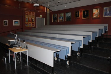 Auditorium for kongress og filmvisning